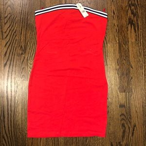 Contrast elastic bodycon dress - GARAGE
